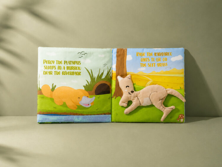 Bush Friends Fabric Book