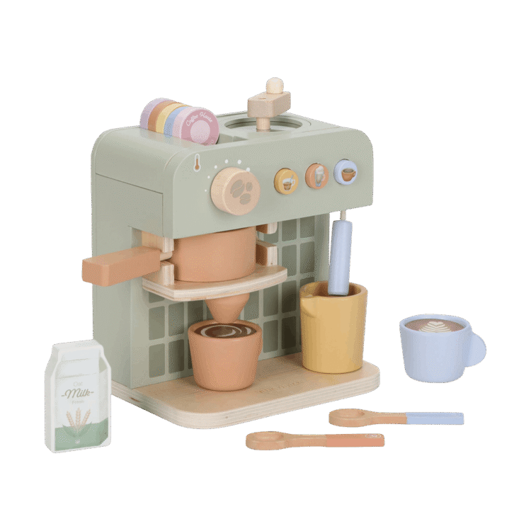 Wooden Coffee Machine