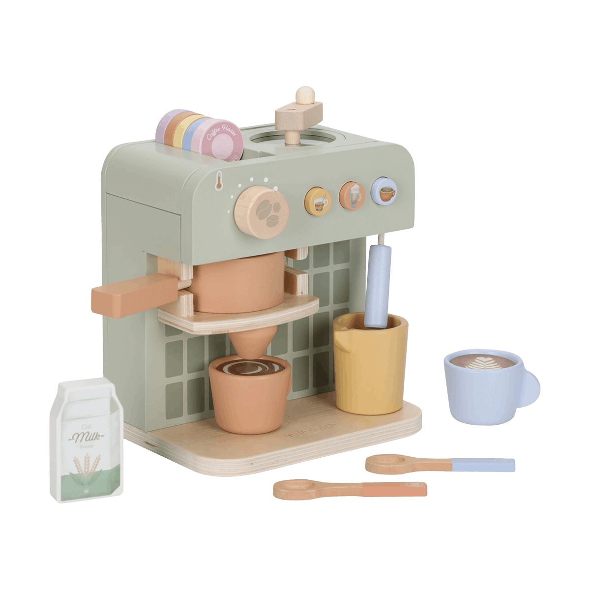 Wooden Coffee Machine