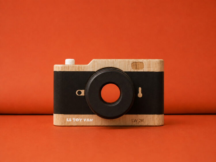 Wooden Vintage Camera