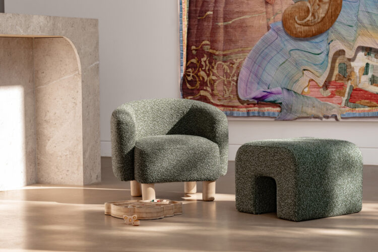 Boucle U-Stool - Olive