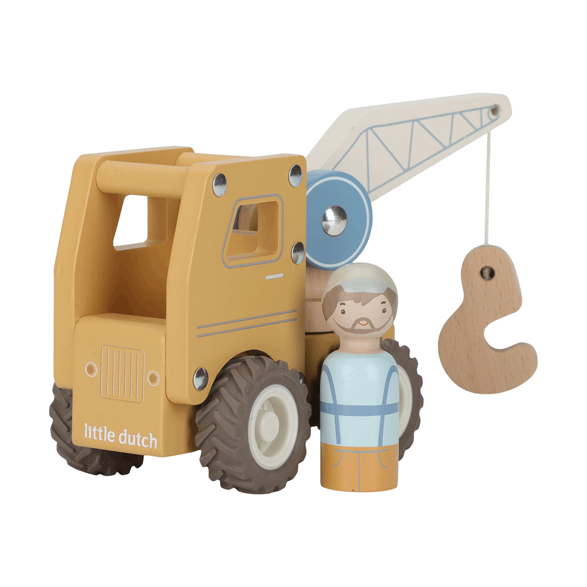 Wooden Crane Truck